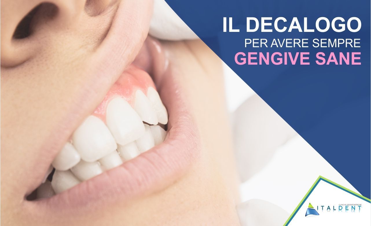 Il decalogo per avere sempre delle gengive sane