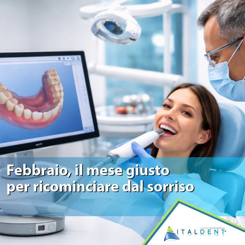 Febbraio, il mese giusto per ricominciare dal sorriso: implantologia e intarsi digitali a Palermo