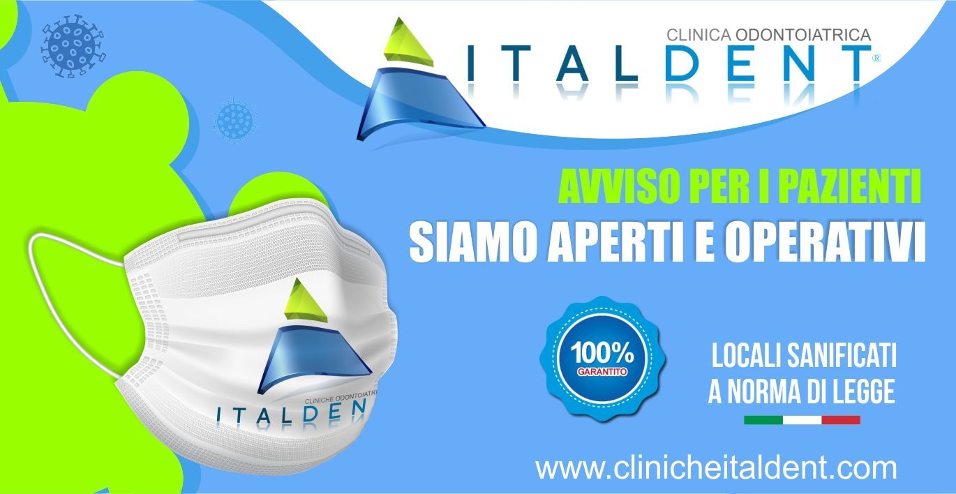 Siamo aperti ed operativi