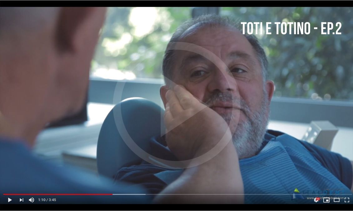 Toti e Totino vanno dal dentista e scelgono Italdent - ep. 2